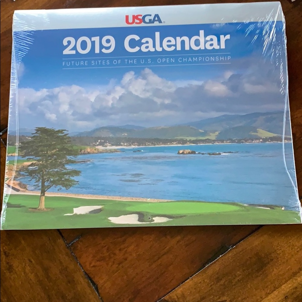 Free See note below USA Golf calendar NEW